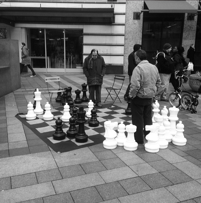 Playing Chess - Seattle WA